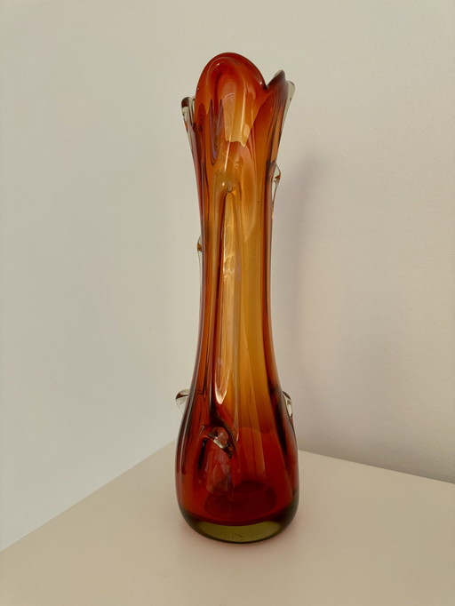 Vase en verre