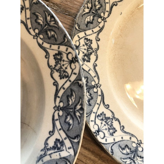 Image 1 of Plaque de terre en fer vintage