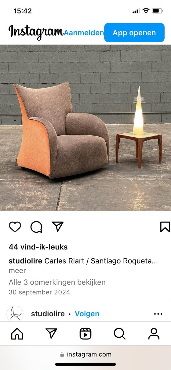 Image 1 of Fauteuil Carles Riart Design