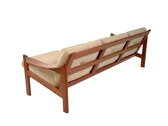 Image 1 of Rare canapé triple design danois vintage par Niels Bach, 1960S