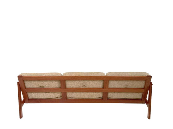 Image 1 of Rare canapé triple design danois vintage par Niels Bach, 1960S