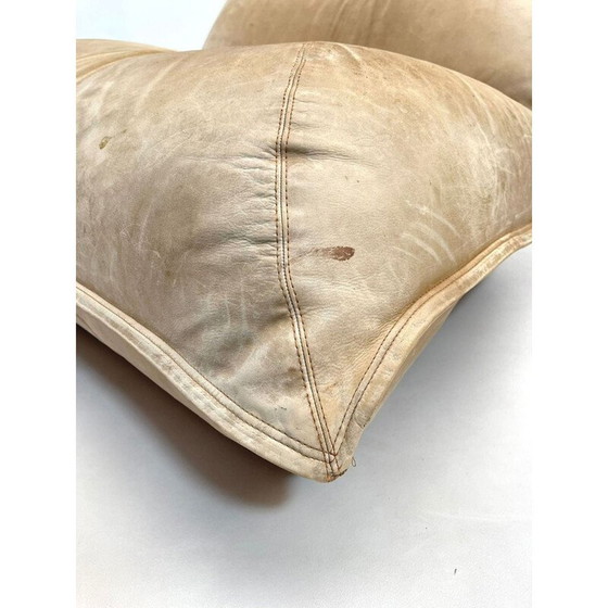 Image 1 of Fauteuil en cuir Mid Century, Italie 1970