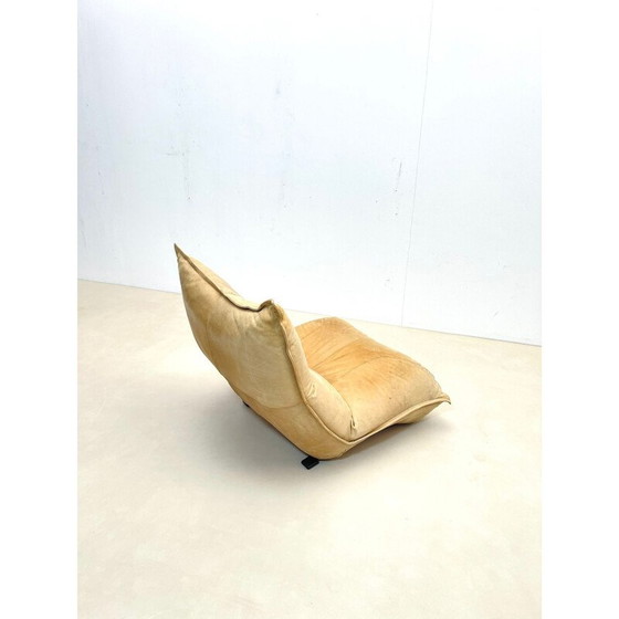 Image 1 of Fauteuil en cuir Mid Century, Italie 1970