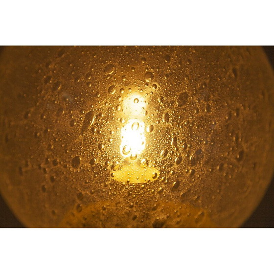 Image 1 of Lampadaire vintage en métal laqué blanc et laiton par Meyer, Pays-Bas 1960