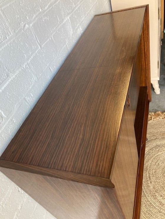 Image 1 of Retro Vintage Mid Century Sideboard, High-Board, Mid-Board, Bar cabinet
