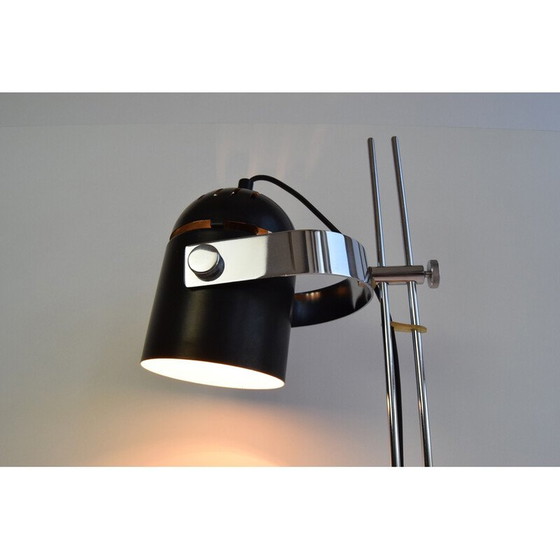 Image 1 of Lampe de table vintage en métal ajustable, chromée par Stanislav Indra pour Combi Lux, Tchécoslovaquie 1970