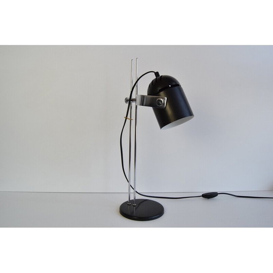 Image 1 of Lampe de table vintage en métal ajustable, chromée par Stanislav Indra pour Combi Lux, Tchécoslovaquie 1970