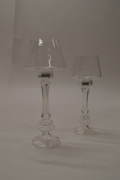 Verre ouragan classique (grand, moyen)