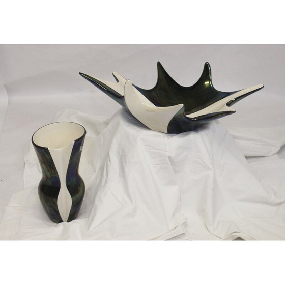 Image 1 of Coupe à fruits vintage Verceram, France 1950