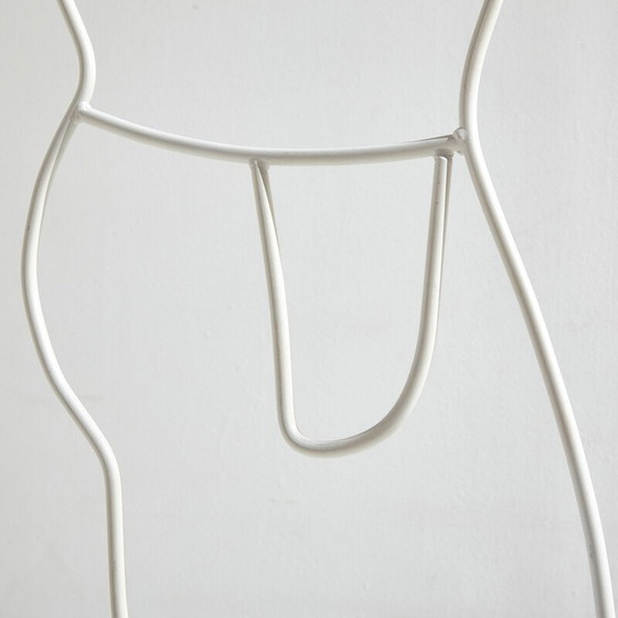 Image 1 of Valet de chambre vintage "Häpen" en fil d'acier par Ehlén Johansson pour Ikea, 1980
