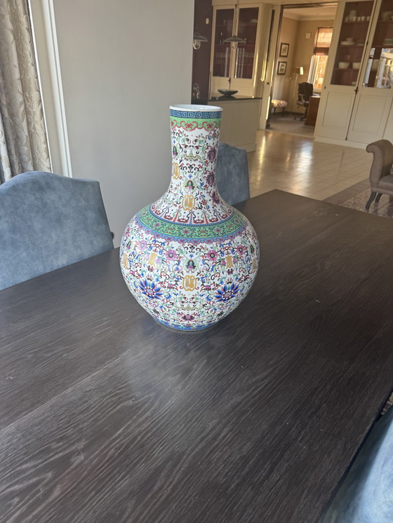 Image 1 of Vase Asiatique Multiples Couleurs