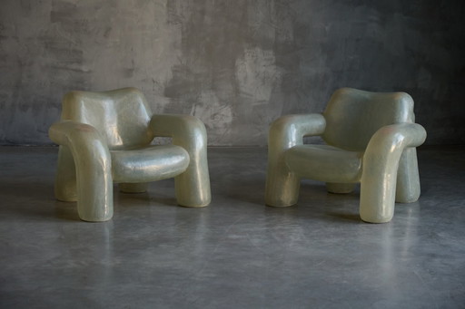 Chaise soufflée par Schimmel & Schweikle, Pays-Bas, 2018