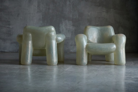 Image 1 of Chaise soufflée par Schimmel & Schweikle, Pays-Bas, 2018