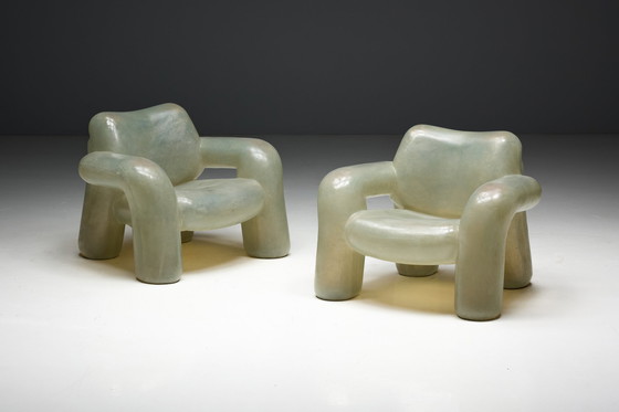 Image 1 of Chaise soufflée par Schimmel & Schweikle, Pays-Bas, 2018