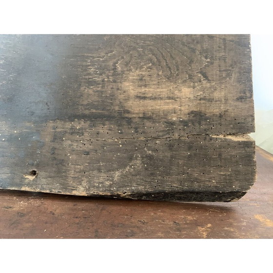 Image 1 of Panneau vintage en bois "slow down danger" (ralentissez le danger)