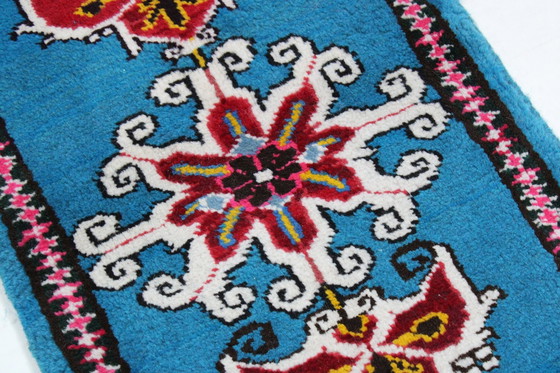 Image 1 of Tapis persan original noué à la main Heriz/Heris 175 X 52 cm Top condition