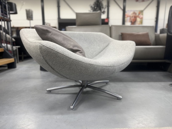 Image 1 of Label Vandenberg Fauteuil Gigi Tissu gris