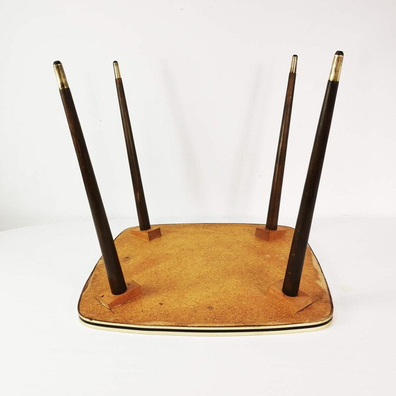 Image 1 of Table basse vintage en bois de hêtre, Allemagne années 1960