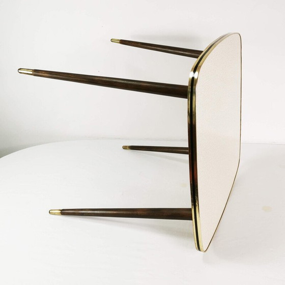 Image 1 of Table basse vintage en bois de hêtre, Allemagne années 1960
