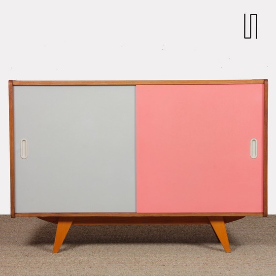 Image 1 of Commode Rose Et Blanche Par Jiri Jiroutek, Modèle U-452 Vers 1960
