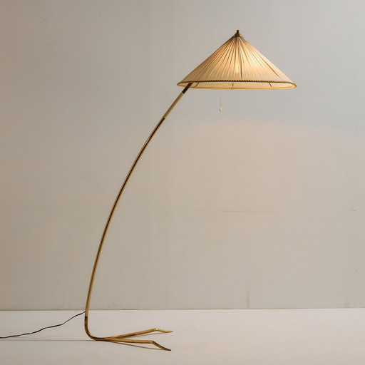 Mk10153 Sumatra Brass Floor Lamp By Rupert Nikoll