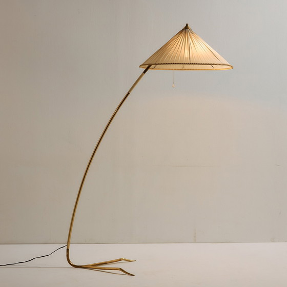 Image 1 of Mk10153 Sumatra Brass Floor Lamp By Rupert Nikoll