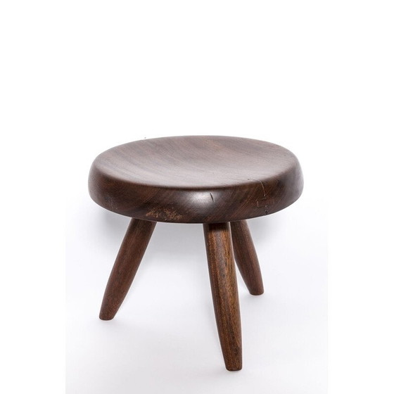 Image 1 of Tabouret vintage par Charlotte Perriand pour Steph Simon, 1950s