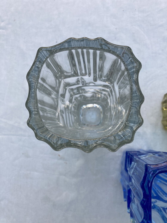 Image 1 of 4 Vases Vladislav Urban Pour L’Union De Sklo Année 60