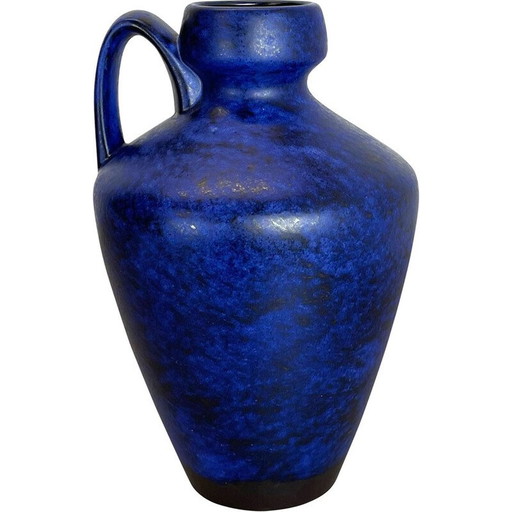 Vase de sol vintage en céramique de lave grasse par Fritz van Daalen, Allemagne, années 1960