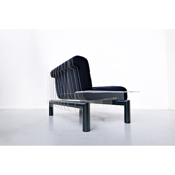 Image 1 of Petit canapé du milieu du siècle par Nicola Trussardi, Italie 1983