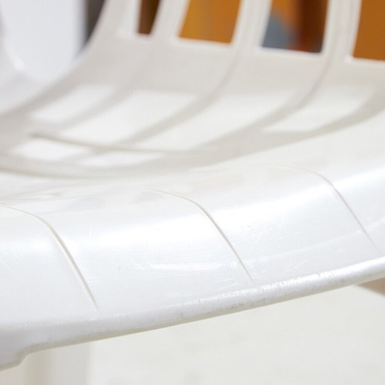 Image 1 of Fauteuil vintage en plastique "Boston" par Pierre Paulin pour Henry Massonnet, 1980