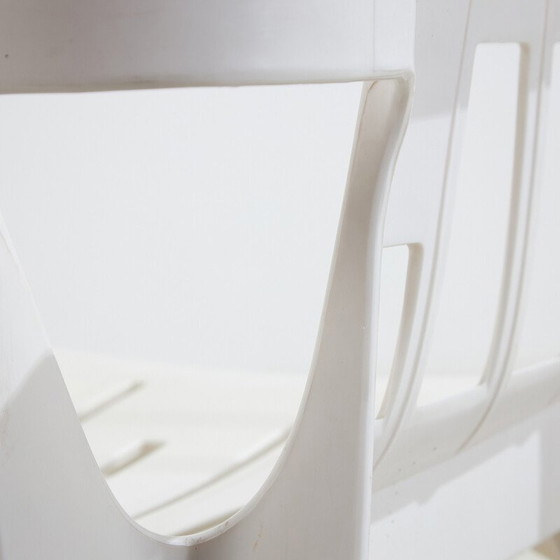Image 1 of Fauteuil vintage en plastique "Boston" par Pierre Paulin pour Henry Massonnet, 1980
