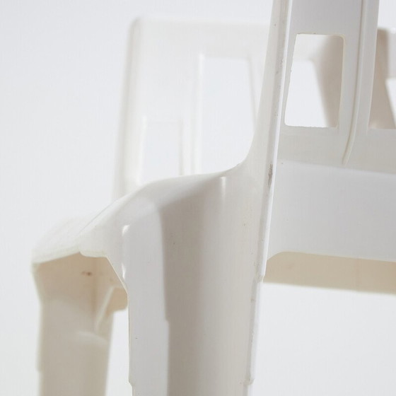 Image 1 of Fauteuil vintage en plastique "Boston" par Pierre Paulin pour Henry Massonnet, 1980