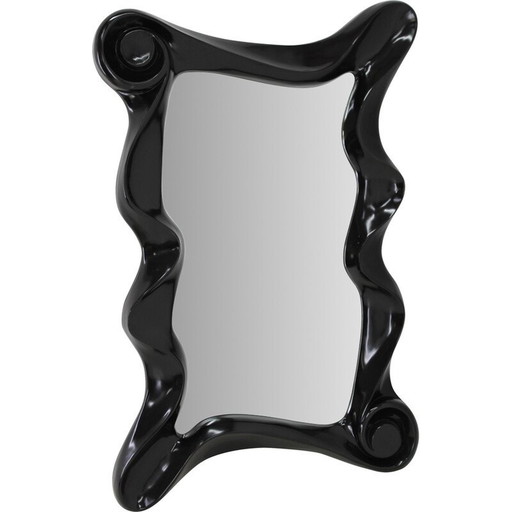 Miroir mural vintage en fibre de verre, Italie 1980