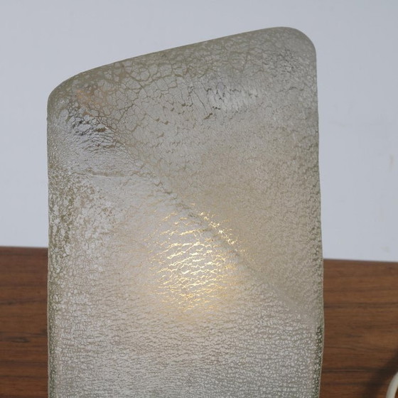 Image 1 of Lampe de table en verre de Murano par Alfredo Barbini, Italie, 1970