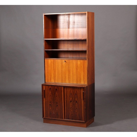 Image 1 of Bibliothèque vintage en bois de rose par Es Mobler pour Silkeborg, Danemark