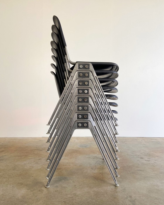 Image 1 of 8X Vintage Knoll 1601 Chair By Don Albinson