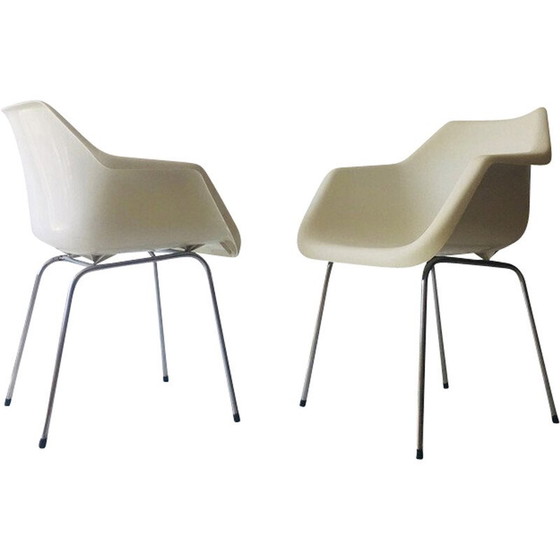 Image 1 of Paire de chaises Cadeira vintage par Castelli, 1970