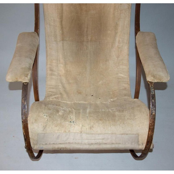 Image 1 of Fauteuil à bascule vintage par Peter Cooper pour R.W. Winfield Co, Angleterre