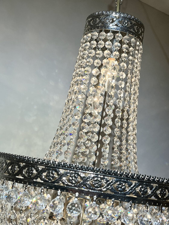 Image 1 of Lustre de luxe en cristal Cristallstrass de marque Design