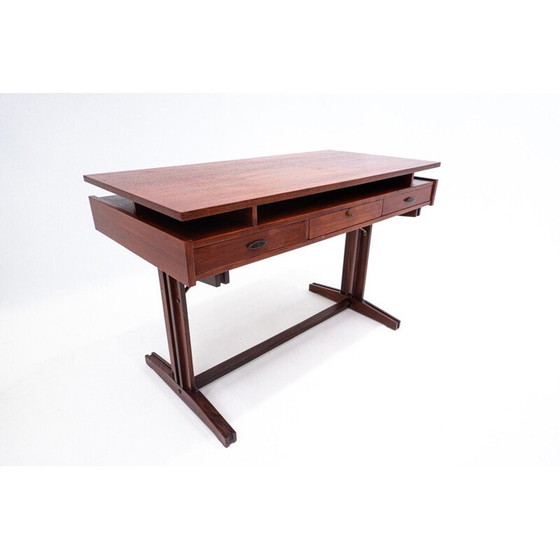 Image 1 of Bureau en bois du Mid Century, Italie années 1960