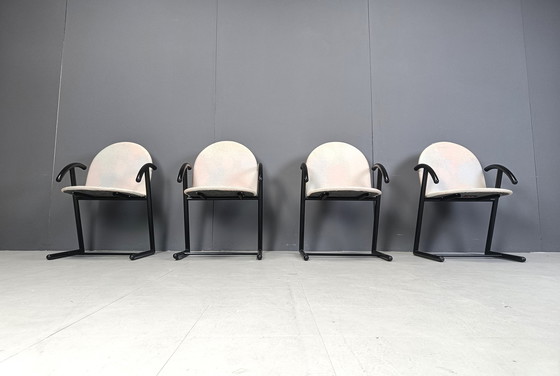 Image 1 of Chaises de salle à manger postmodernes, 1980S