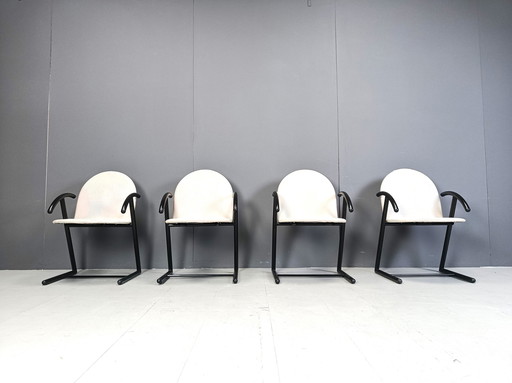 Chaises de salle à manger postmodernes, 1980S