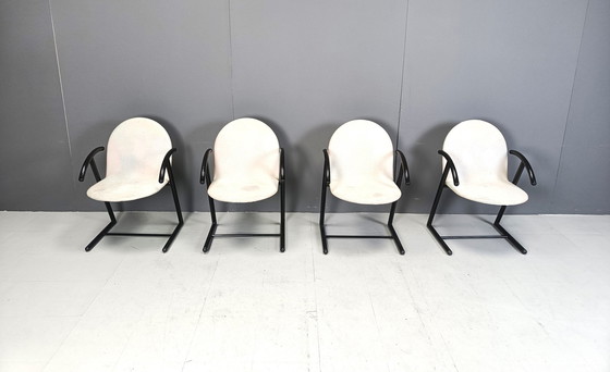 Image 1 of Chaises de salle à manger postmodernes, 1980S