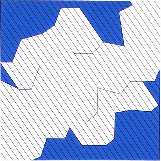 Sérigraphie vintage de Geneviève Claisse