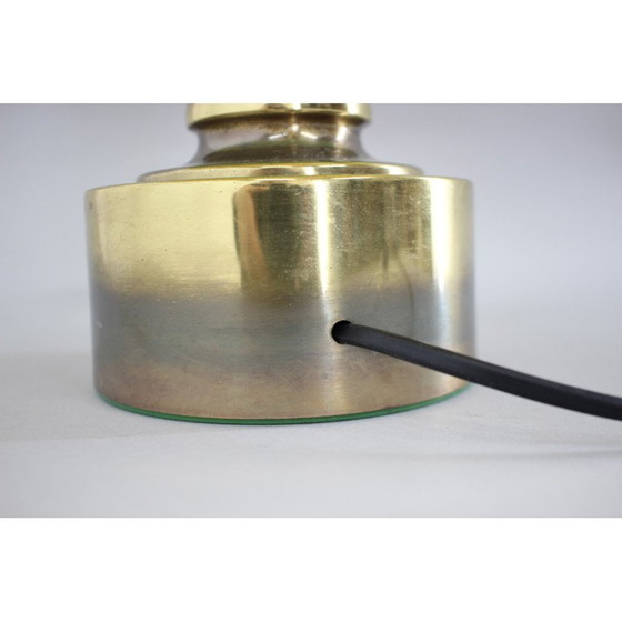 Image 1 of Lampe de table vintage avec abat-jour en papier, Italie 1970