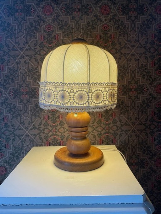 Lampe de table en pin de Markslöjd, Moderne suédois, années 70