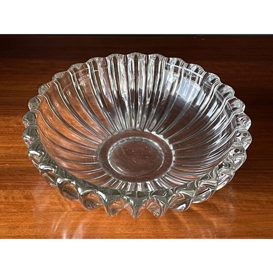 Image 1 of Coupe vintage en verre moulé par Pierre d'Avesn, France 1930