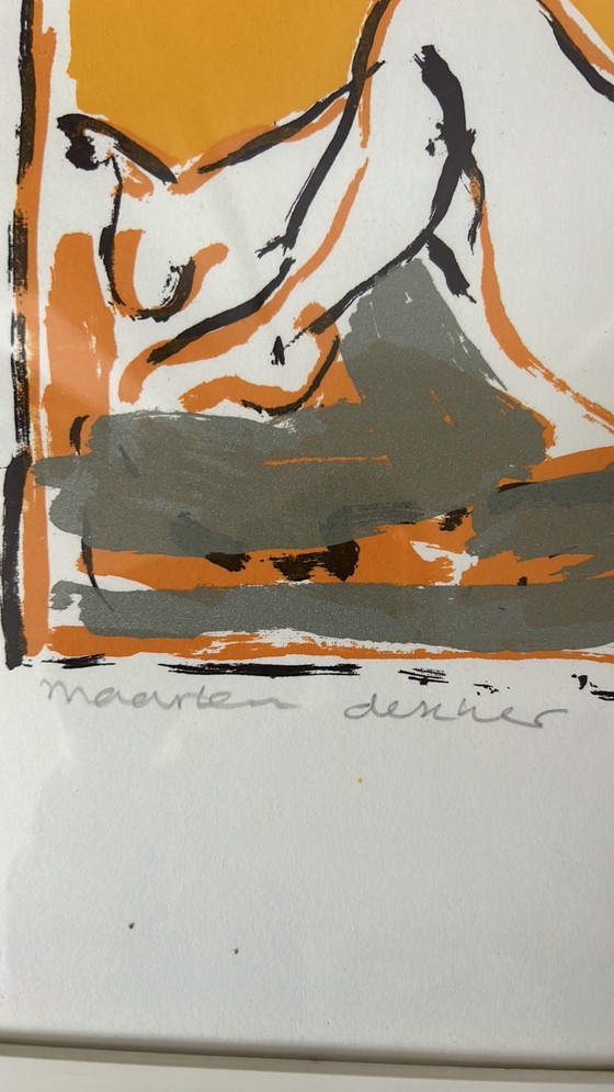 Image 1 of Sérigraphie signée de Maarten Dekker