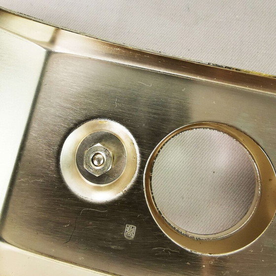 Image 1 of Bougeoir vintage en métal par Kurt Radke pour Wmf, Allemagne 1960s